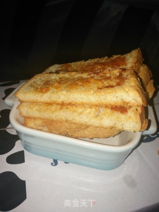 Crispy Golden Toast Slices recipe