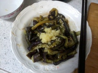 Shredded Eggplant with Cold Dressing recipe