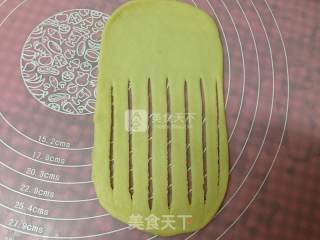 #aca烤明星大赛#caterpillar Bread recipe