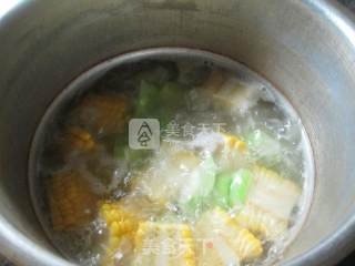 Corn Chayote Rib Soup recipe