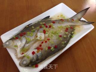 Sour Plum Steamed Fish with Bamboo Shoots recipe