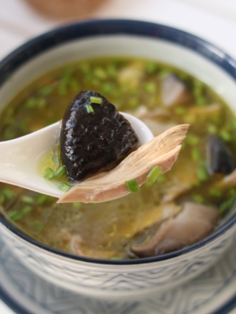 Mushroom Hen Soup recipe