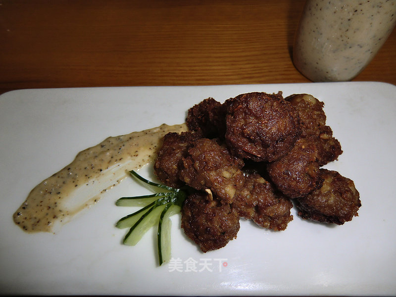 [trial Report of Chobe Series Products] Black Pepper Lotus Root Meatballs