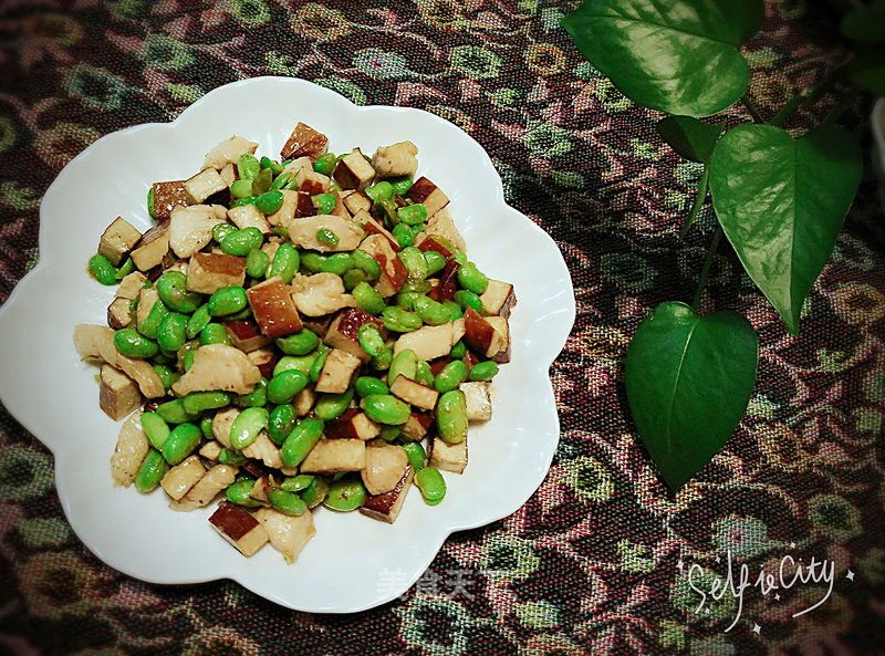 Soybeans and Rice Fragrant Dry Mixed Stir-fry recipe