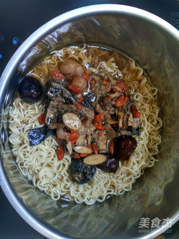 Black Chicken Noodle Soup recipe