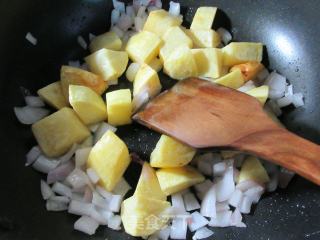 Cumin Onion Potatoes recipe