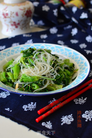 [tianjin] Chi Xiang Vermicelli Mixed with Spinach recipe