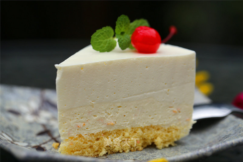 Yogurt Cheese Mousse Cake recipe