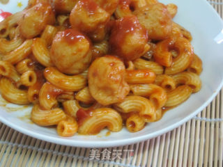 【fishball Macaroni】 recipe