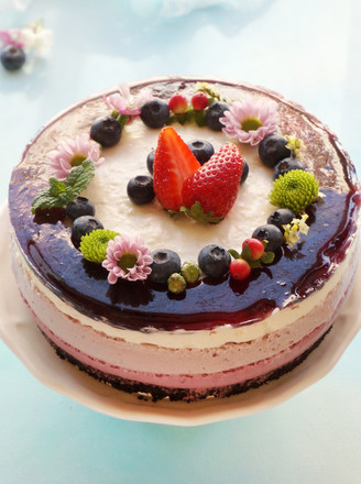 Chobe-blueberry Jelly Cheesecake