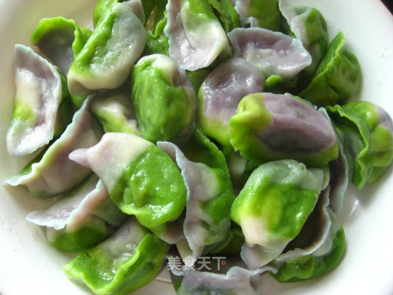 Colorful Dumplings recipe