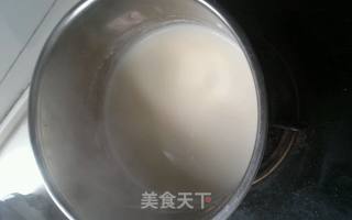 Homemade Sweet Bean Curd recipe