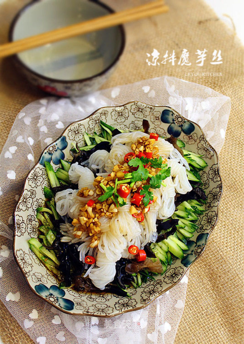 Konjac Shreds in Cold Dressing recipe