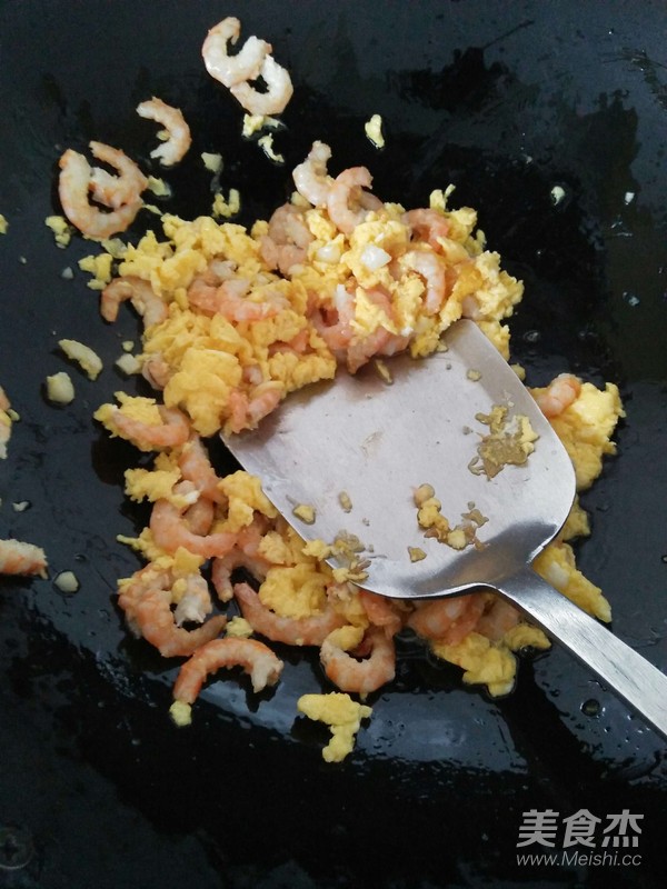 Fried Rice with Shrimp and Egg recipe