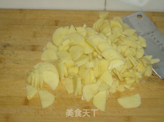 Spicy Chicken Stir-fried Potatoes recipe