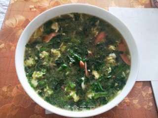 Spinach Egg Drop Soup recipe