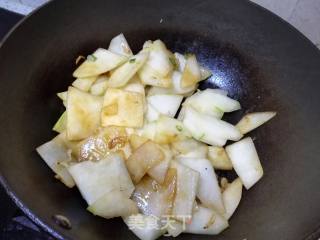 Winter Squash in Oyster Sauce recipe