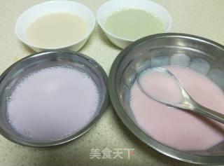 Creative Vegetable Powder Banquet Skin Jelly recipe