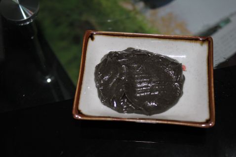 Bitter Melon with Black Sesame Sauce recipe