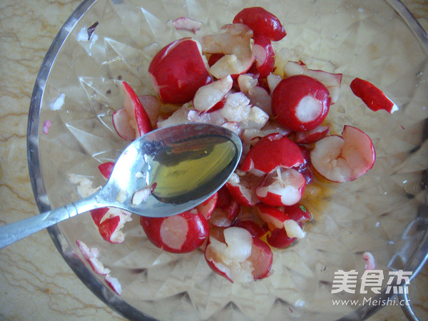 Sweet and Sour Cherry Radish recipe