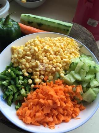 Vegetarian Fried Tender Corn Kernels recipe