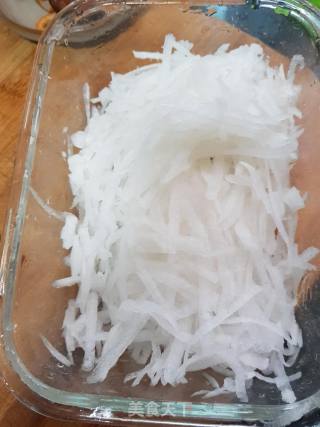 Steamed Carrot Shreds recipe