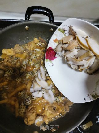 Chicken Flower Conch and Abalone Pot recipe