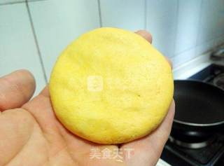 Children's Favorite-pumpkin Glutinous Rice Bean Paste Cake recipe