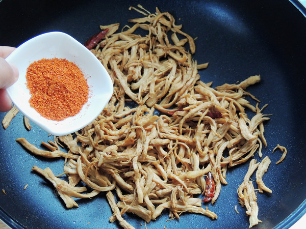 Spicy Shredded Chicken recipe