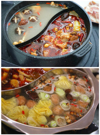 Mandarin Duck Hot Pot recipe