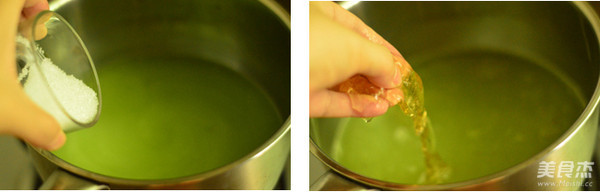 Kiwi Pudding recipe