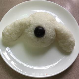 Dog Pork Floss Rice Ball recipe