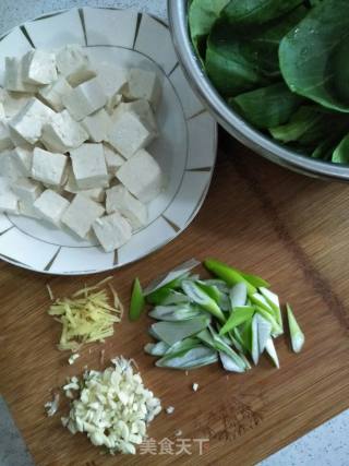 Stir-fried Tofu with Canola recipe