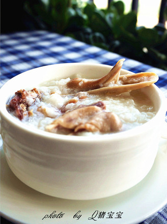Cold Rice Cured Duck Head Porridge