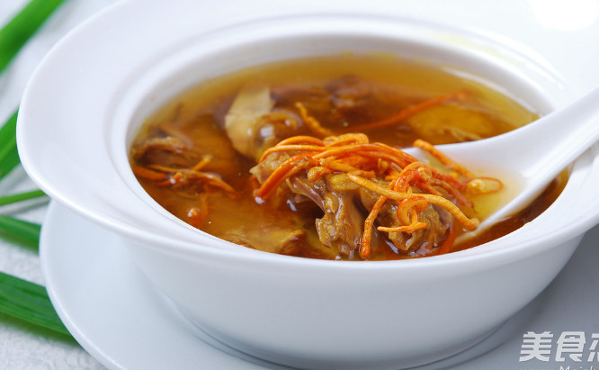Longyan Cordyceps Food Recipe: Stewed Abalone with Mushroom and Cordyceps recipe
