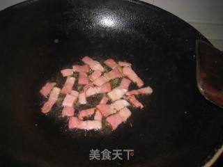 Stir-fried Bracken with Bacon recipe