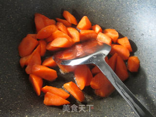 Frozen Tofu and Roasted Carrots recipe