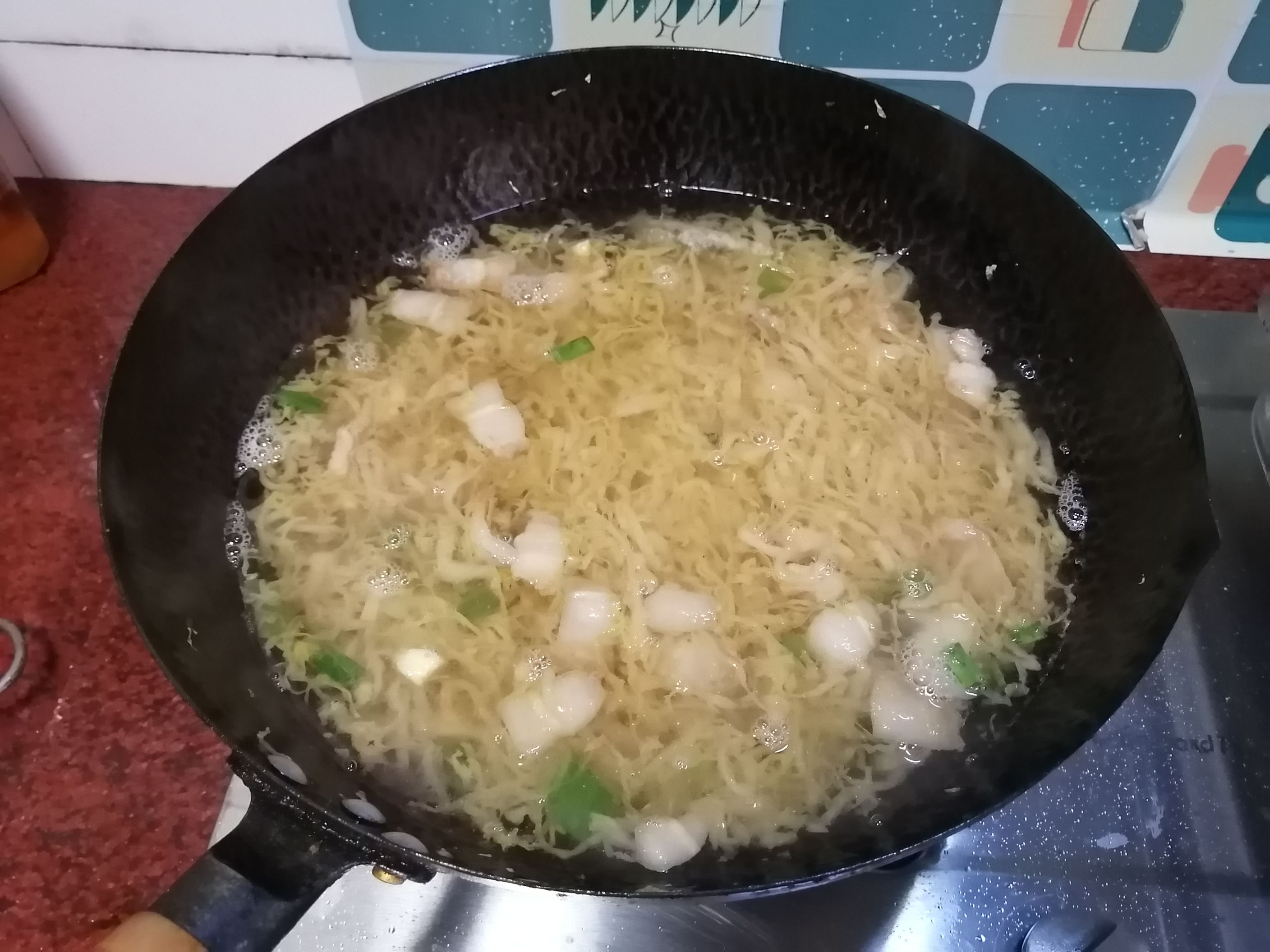 Sauerkraut Pork Stewed Vermicelli recipe