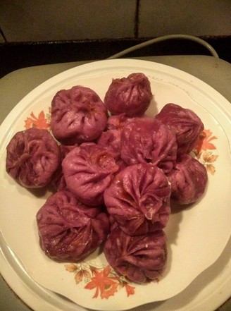 Purple Sweet Potato Buns recipe