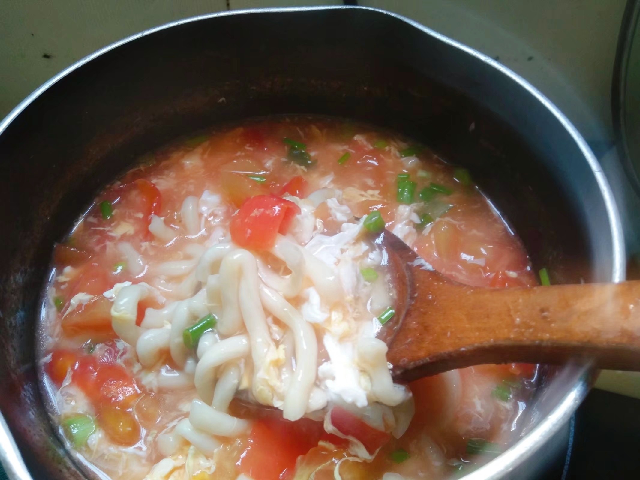Tomato and Egg Noodles recipe