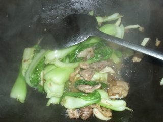 Shanghai Green Fried Pork recipe