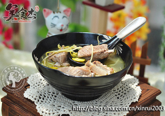 Bean Sprouts Pork Ribs Soup recipe