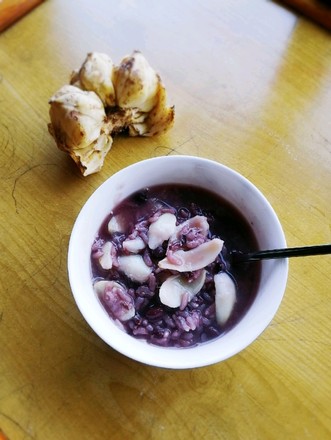 Red Bean Lily Congee