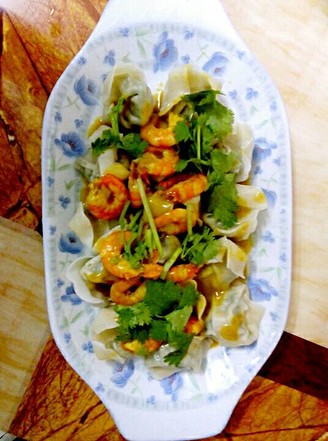 Curry Shrimp Wonton recipe