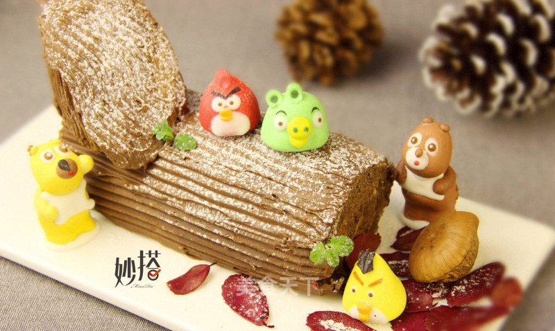 Wonderful Baking | Recipe | Christmas Tree Root Cake that Can Bring Luck for A Lifetime recipe