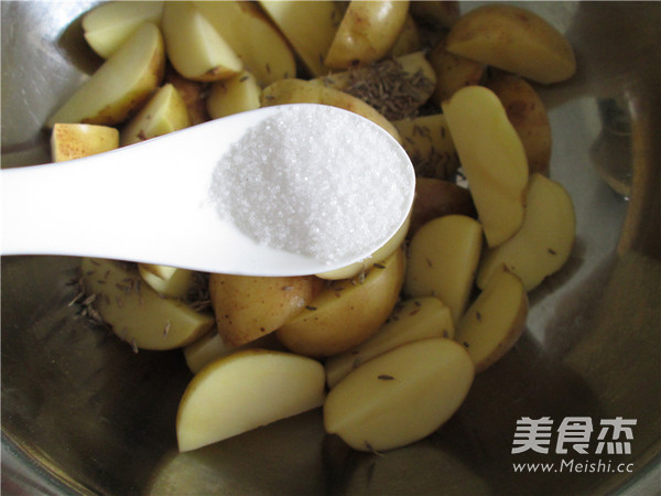 Baked Potato Wedges recipe