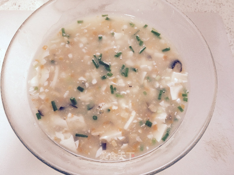 Scallion Tofu Soup recipe