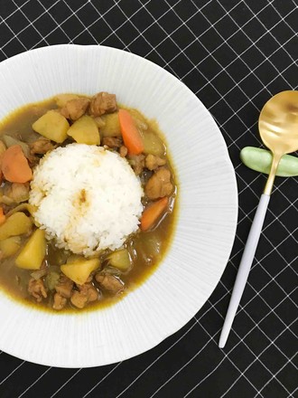 Home Version Curry Rice recipe