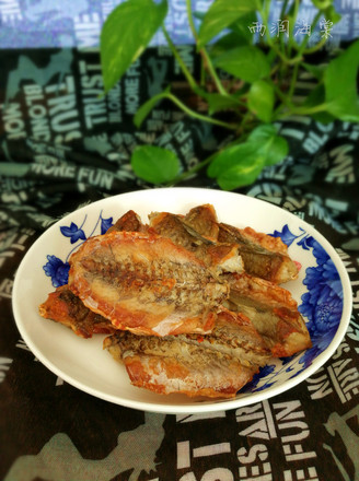 Pan-fried Dried Sea Catfish recipe