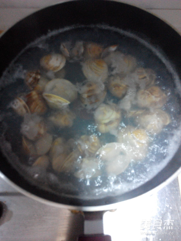 Fried Clams with Green Onion and Ginger recipe